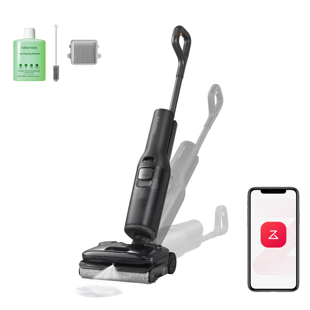 Roborock F25 ACE Pro Wet & Dry Vacuum with JetFoaming Cleaning