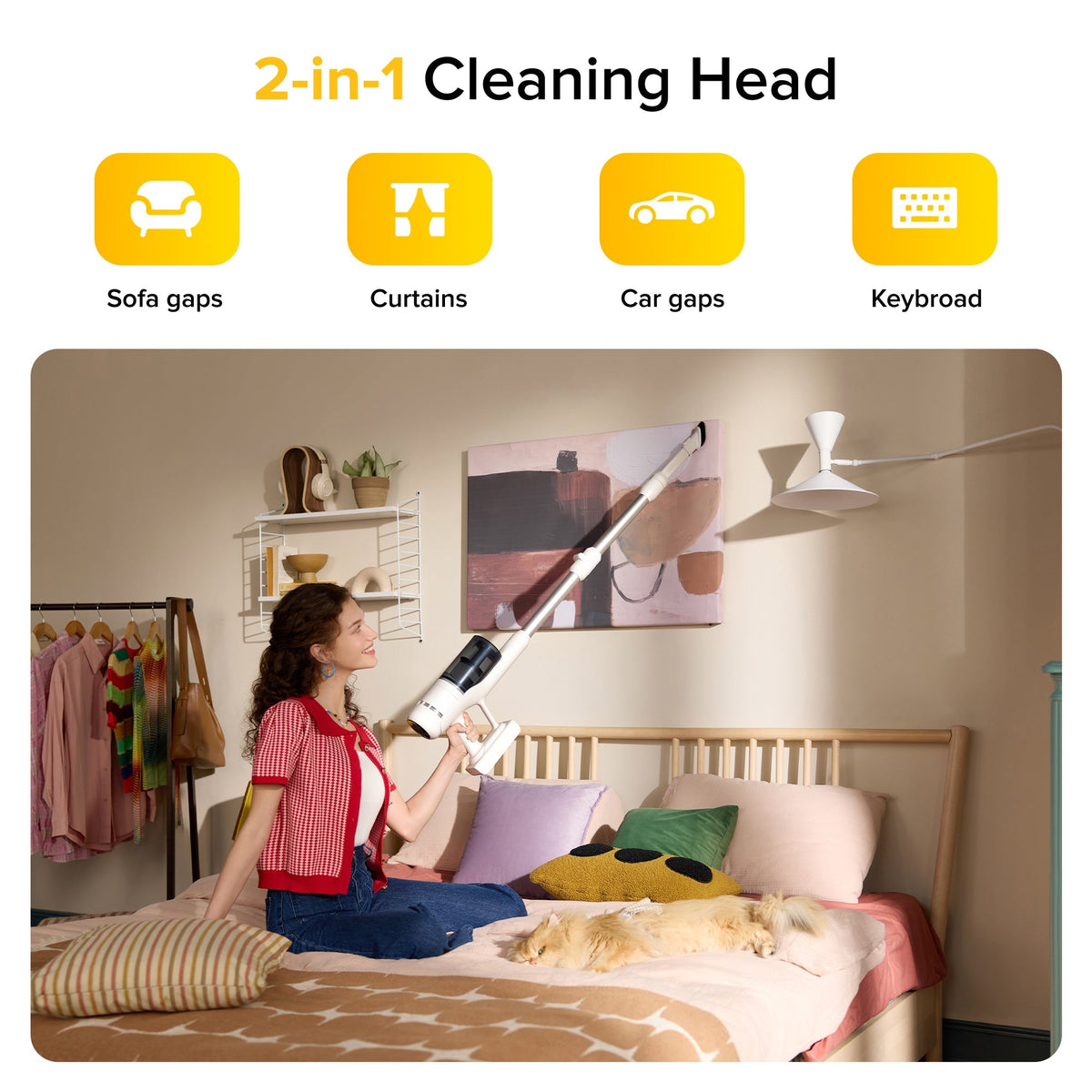 12th Anniversary Roborock H60 Cordless Stick Vacuum Cleaner