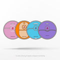 Roborock 2 Pcs Brooches