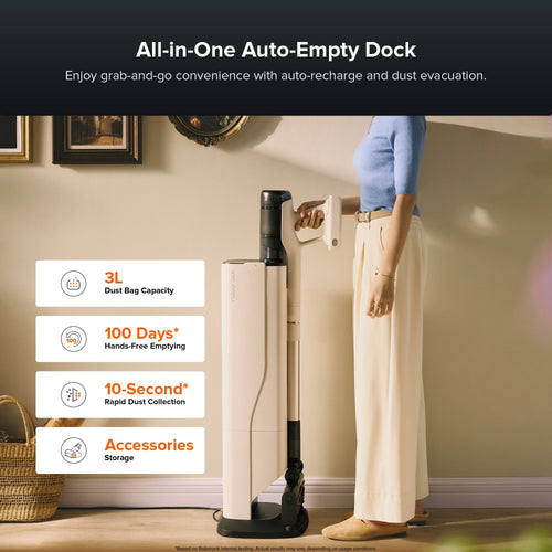 1-roborock H60 Hub Pro-N Cordless Vacuum Cleaner