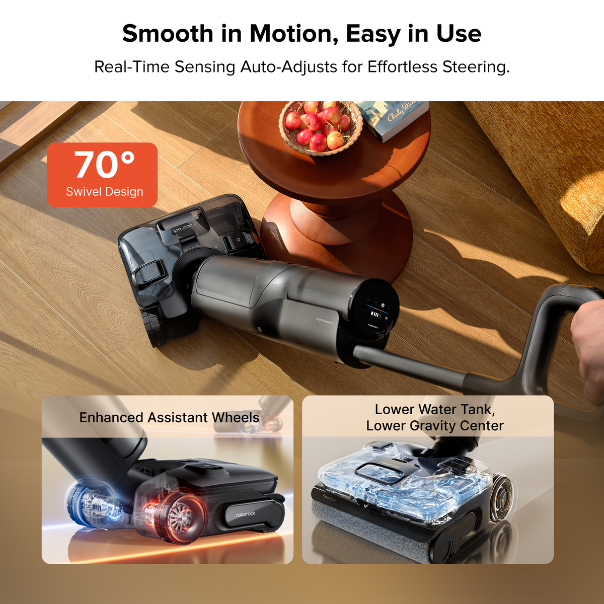 Roborock F25 ACE Pro Wet & Dry Vacuum with JetFoaming Cleaning
