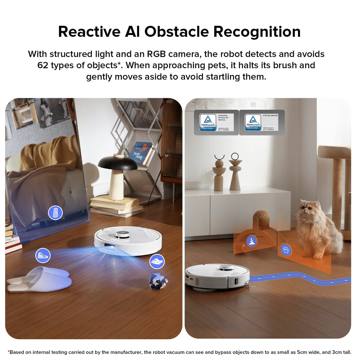 【Certified Refurbished 90% New】Roborock Qrevo Edge Robot Vacuum with Multifunctional Dock 3.0 (Upgraded from Qrevo Master)
