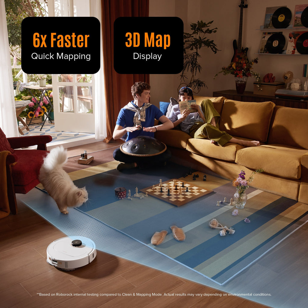 【Certified Refurbished 90% New】Roborock Qrevo S5V Robot Vacuum with Multifunctional Dock