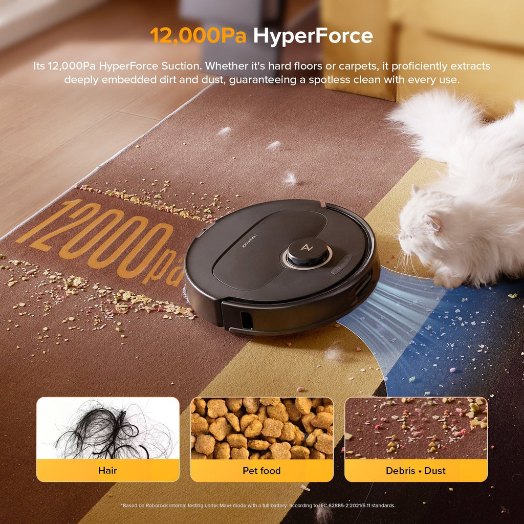 【Certified Refurbished 90% New】Roborock Qrevo S5V Robot Vacuum with Multifunctional Dock
