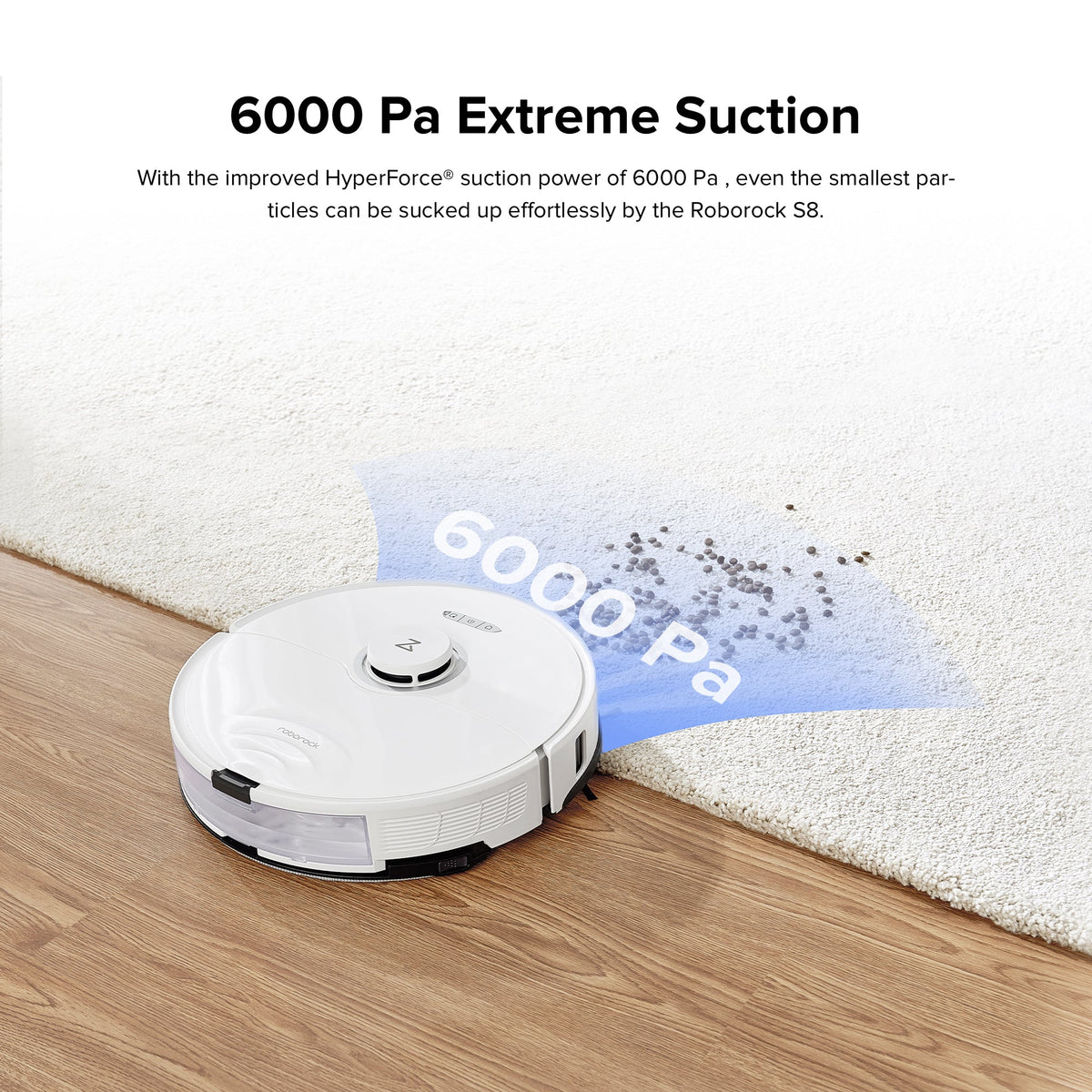 【Certified Refurbished 90% New】Roborock S8 Robot Vacuum with Sonic Mop