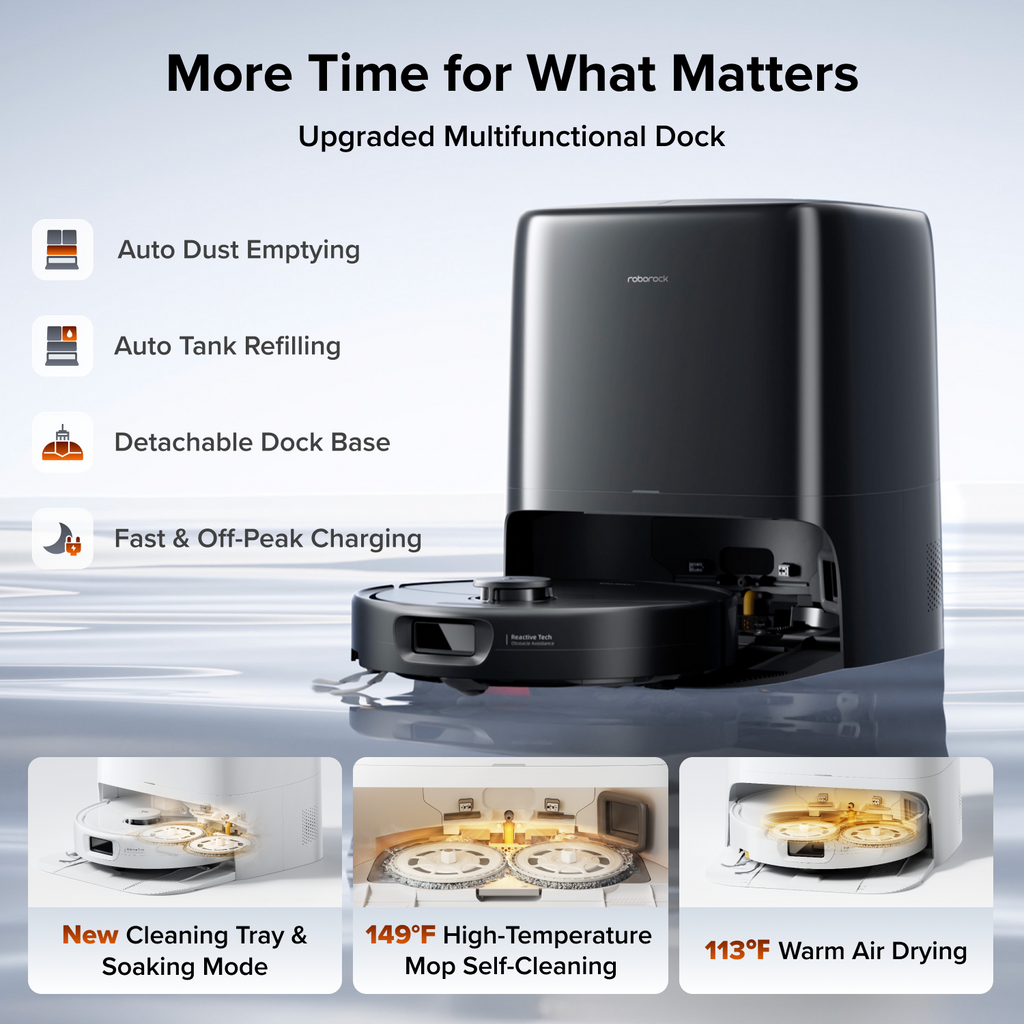 Roborock Qrevo 2 Pro Robot Vacuum with Auto Mop Removal