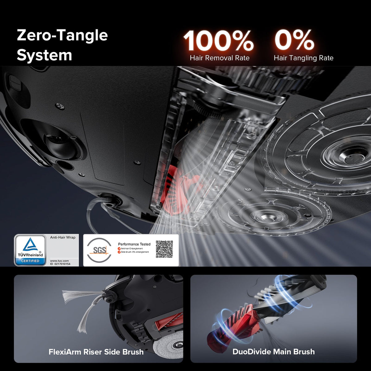 【Certified Refurbished 90% New】Roborock Saros 10R Robot Vacuum with Multifunctional Dock 4.0