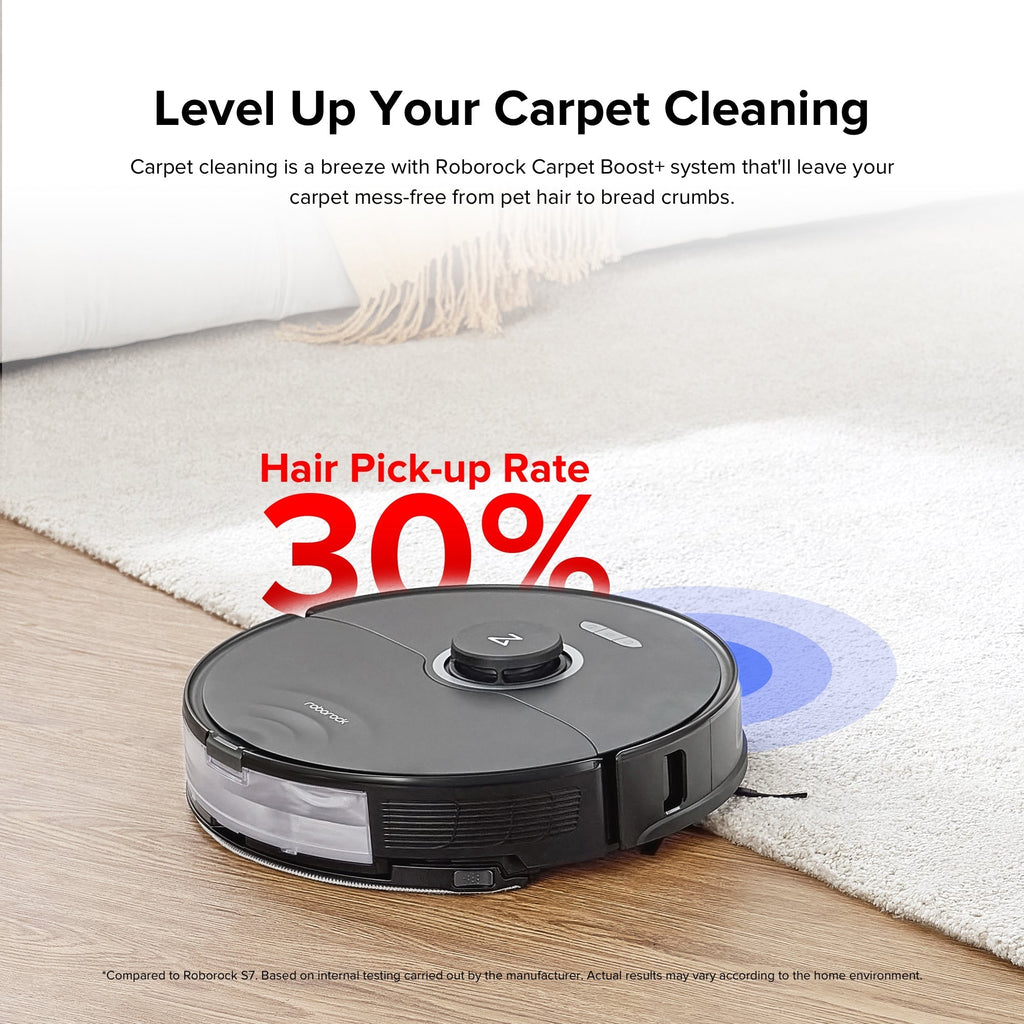 【Certified Refurbished 90% New】Roborock S8+ Robot Vacuum Cleaner