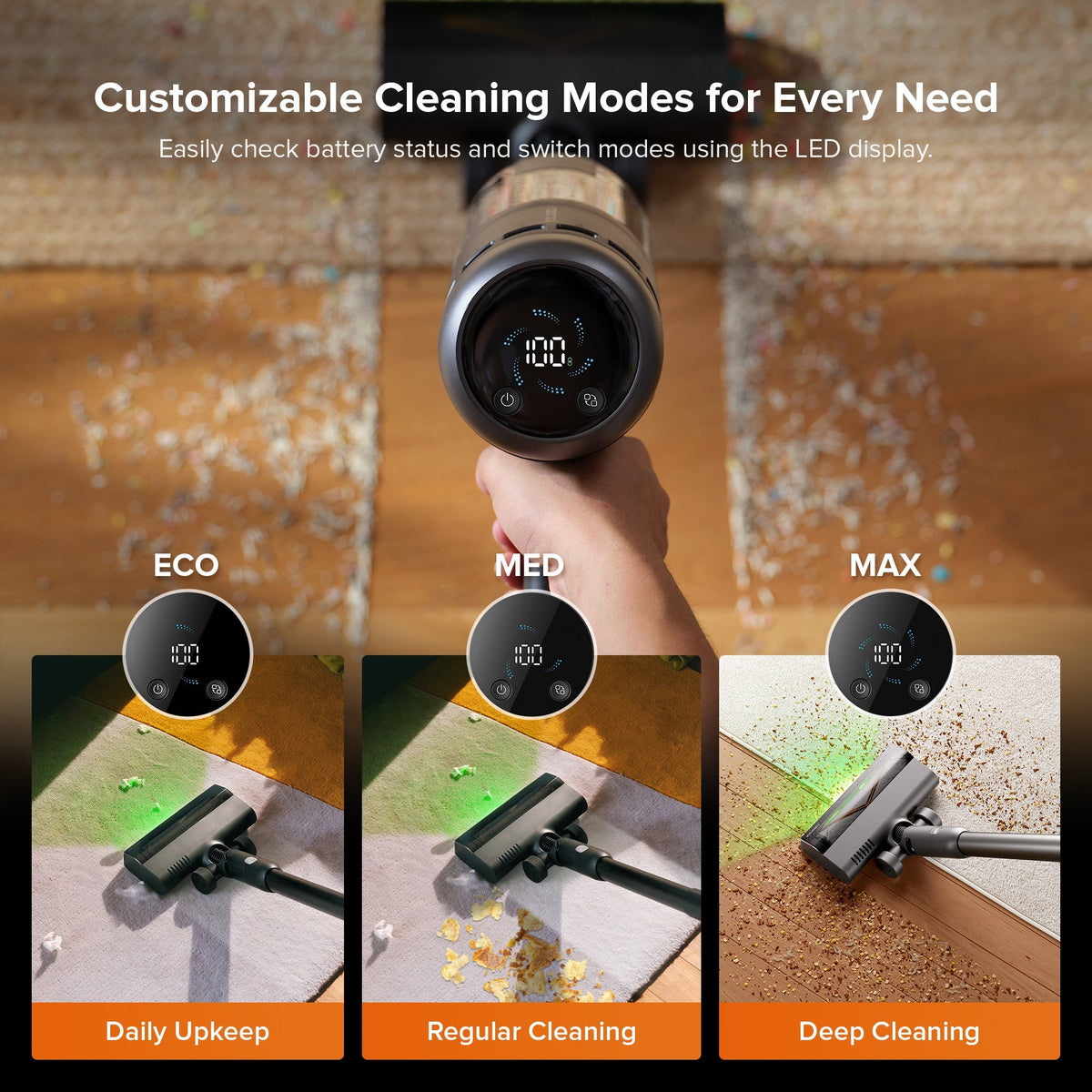 12th Anniversary-Roborock H60 Hub Ultra Cordless Stick Vacuum Cleaner