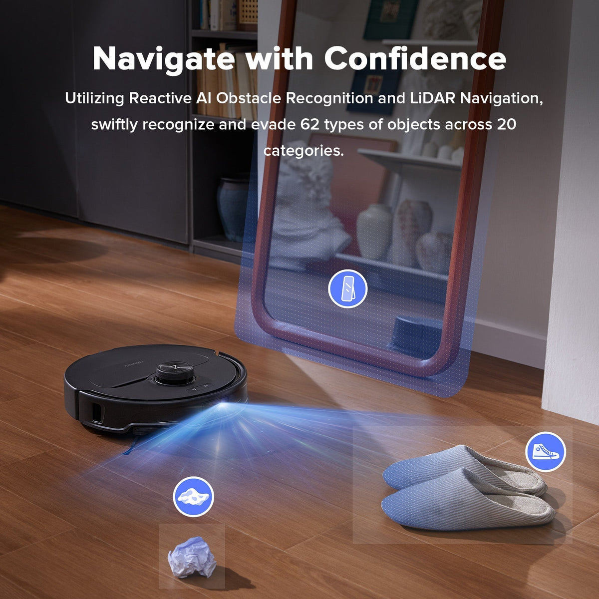 【Certified Refurbished 90% New】Roborock Qrevo Master Robot Vacuum with Multifunctional Dock 3.0