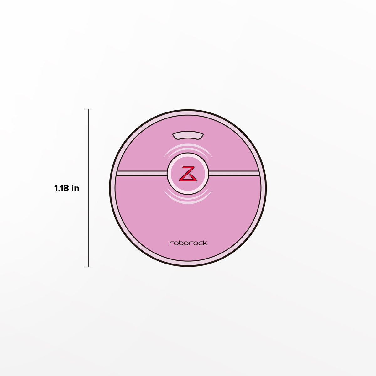 Roborock 2 Pcs Brooches