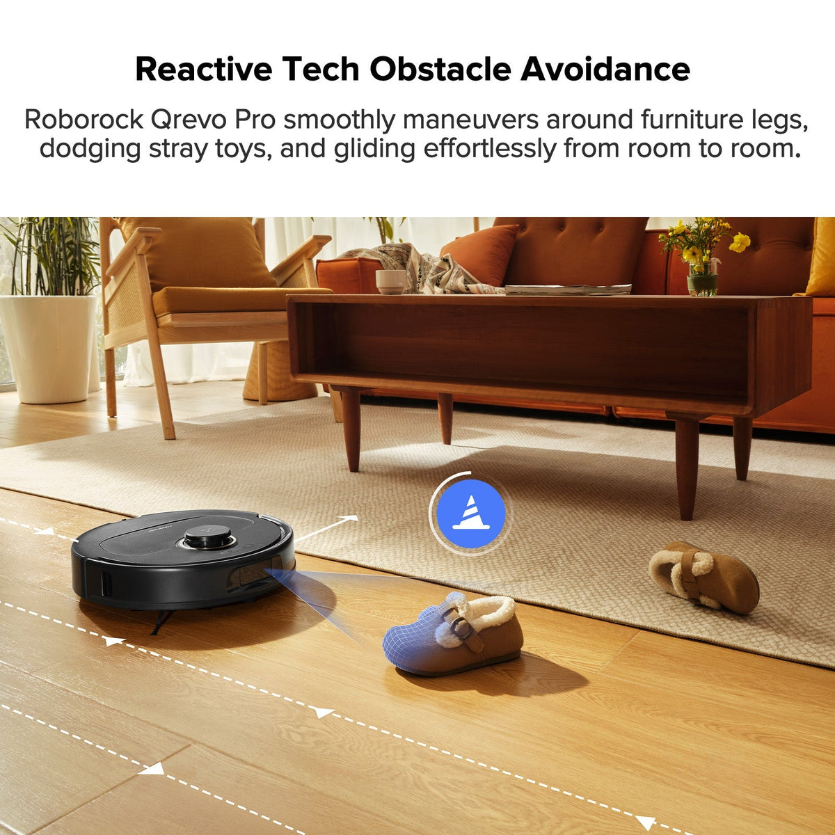【Certified Refurbished 90% New】Roborock Qrevo Pro Robot Vacuum with Multifunctional Dock 2.0