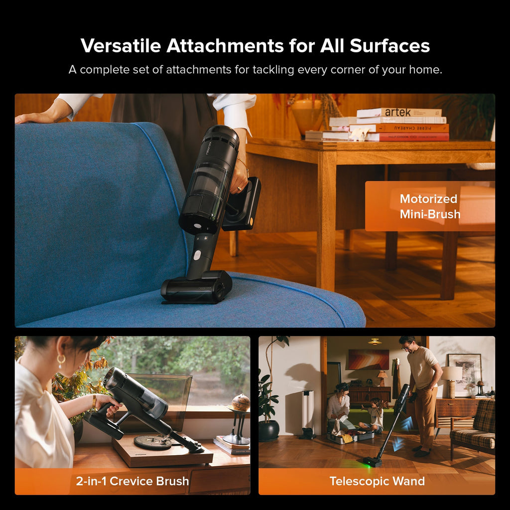 12th Anniversary-Roborock H60 Hub Ultra Cordless Stick Vacuum Cleaner