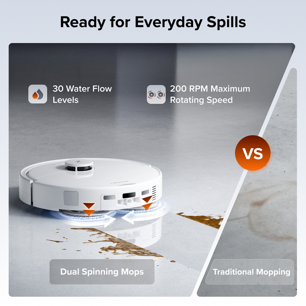 Roborock Qrevo 2 Pro Robot Vacuum with Auto Mop Removal