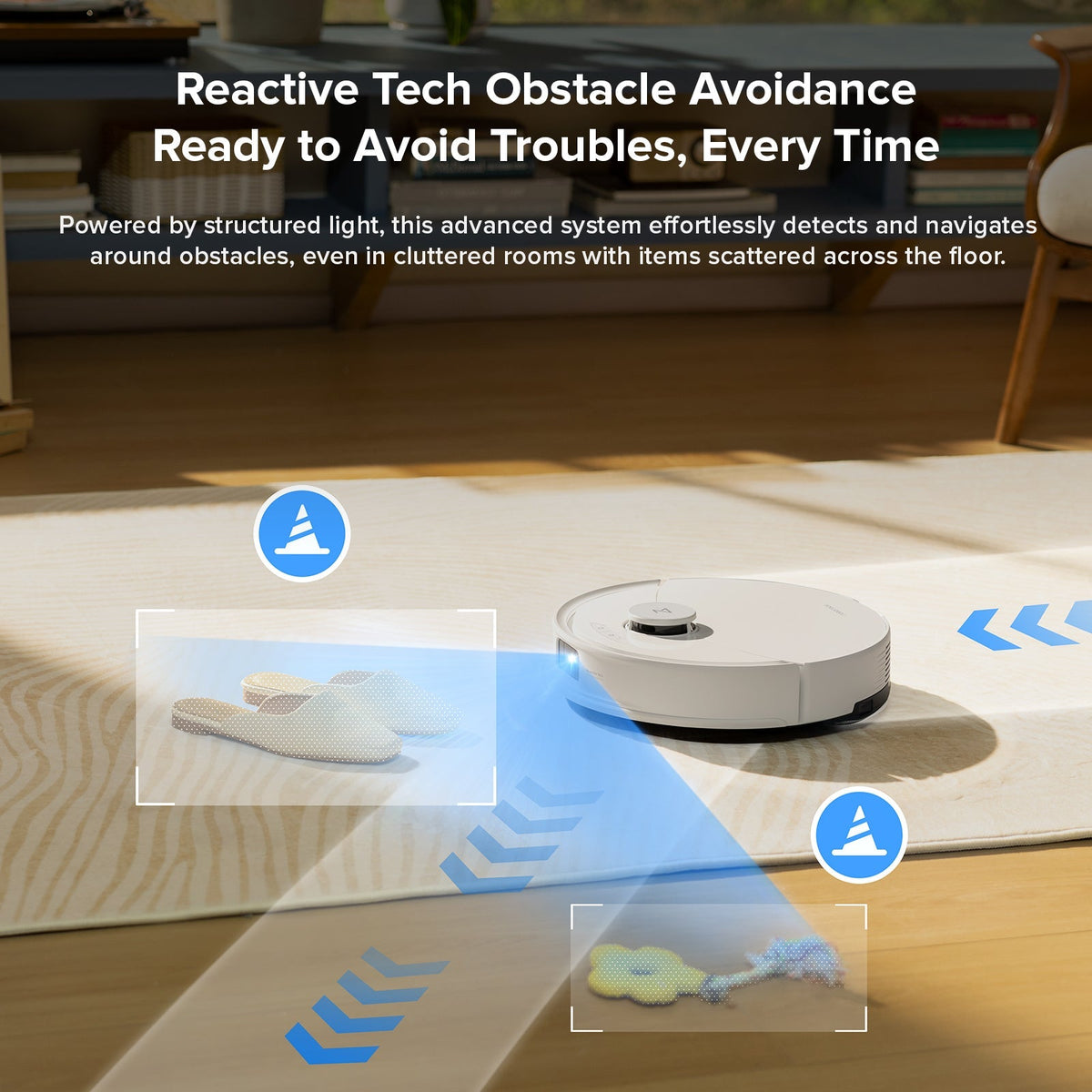 Roborock Q10 X5 Robot Vacuum and Mop with 10,000 Pa Power Suction