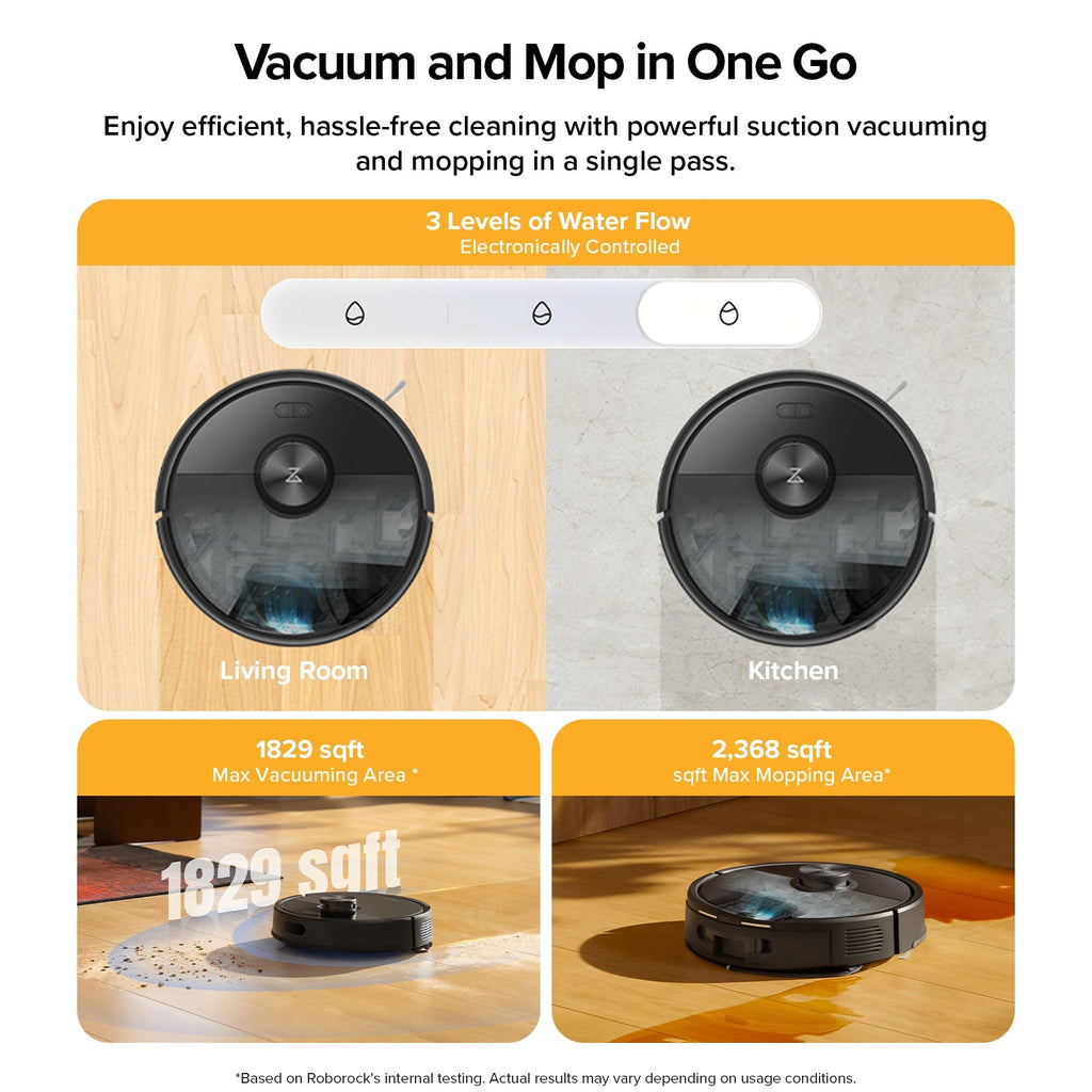 【Certified Refurbished 90% New】Roborock Q7 M5+ Robot Vacuum and Mop with Auto- Empty Dock (Upgraded from Q5 Max+)