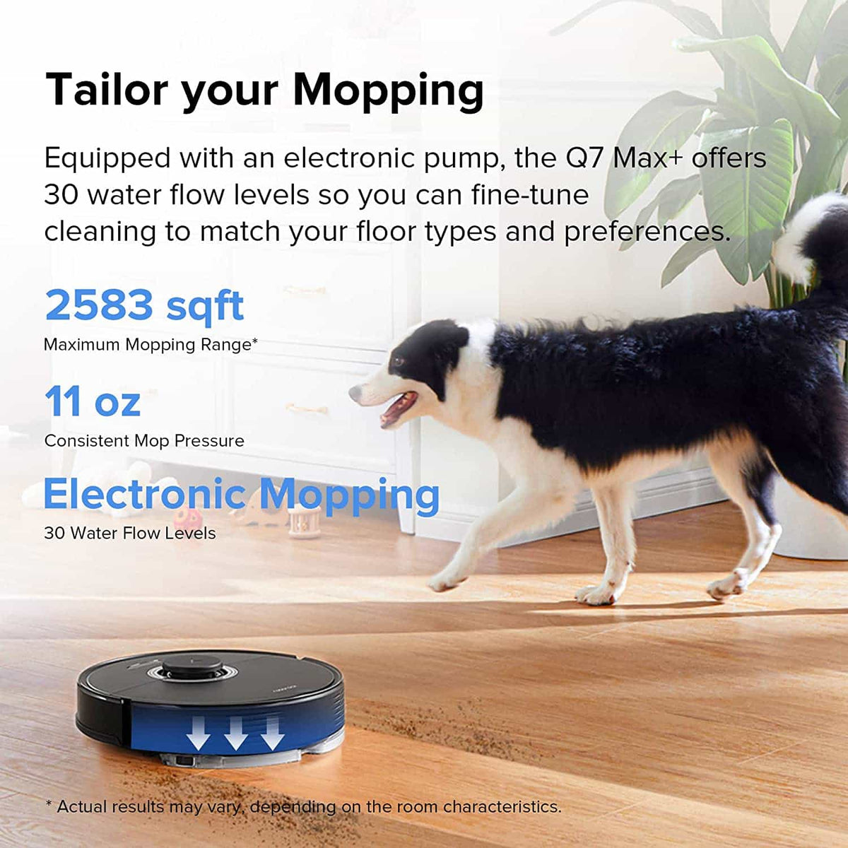 Roborock Q7 Max+ Robot Vacuum with Auto-Empty Dock Pure