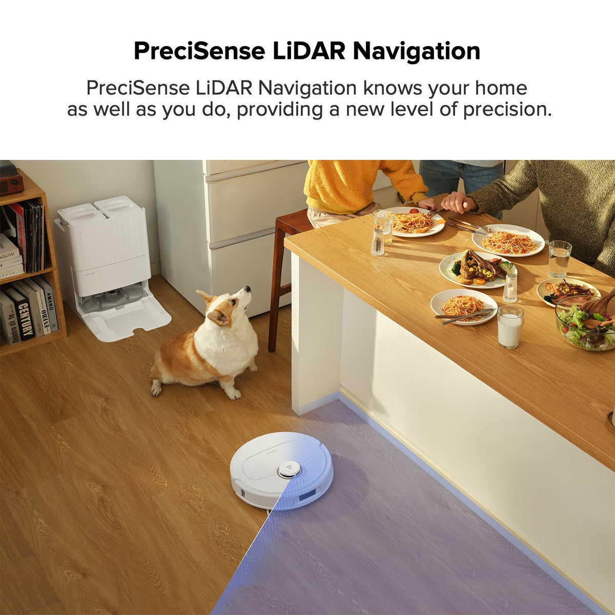 【Certified Refurbished 90% New】Roborock Qrevo Pro Robot Vacuum with Multifunctional Dock 2.0