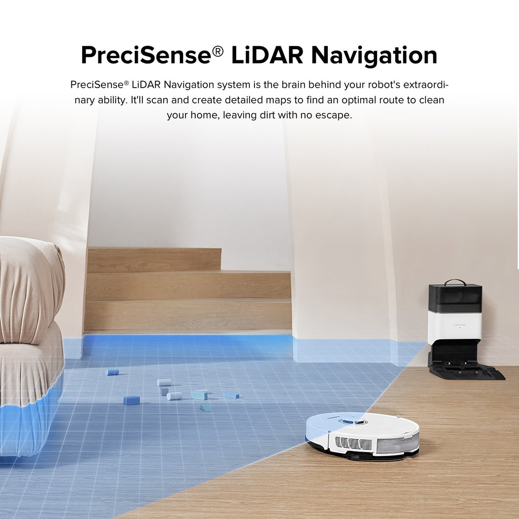【Certified Refurbished 90% New】Roborock S8+ Robot Vacuum Cleaner