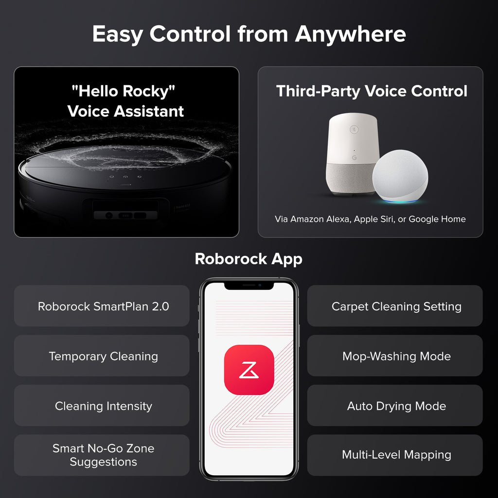 【Certified Refurbished 90% New】Roborock Saros 10 Robot Vacuum with Dual Anti-tangle System (Upgraded from S8 MaxV Ultra)