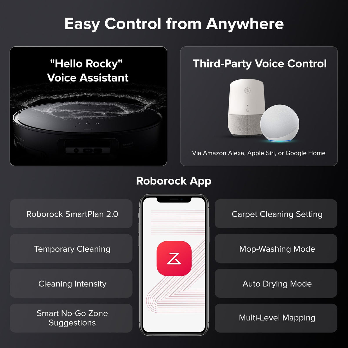 【Certified Refurbished 90% New】Roborock Saros 10 Robot Vacuum with Dual Anti-tangle System (Upgraded from S8 MaxV Ultra)