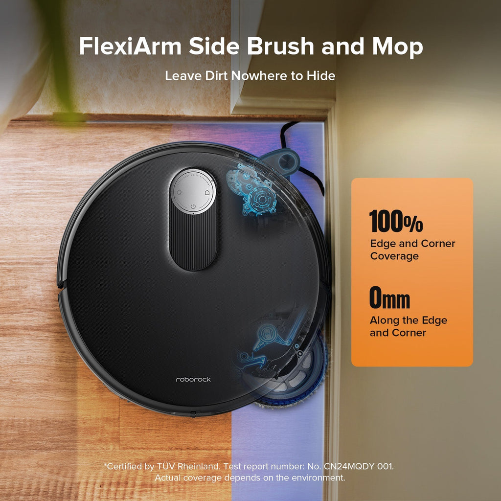 【Certified Refurbished 90% New】Roborock Qrevo Slim Robot Vacuum with Multifunctional Self-Cleaning Dock 3.0 (Upgraded from Qrevo Master)