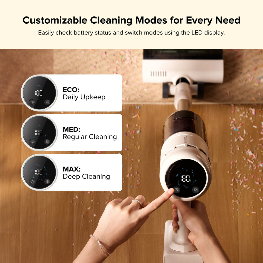 12th Anniversary Roborock H60 Hub Cordless Stick Vacuum Cleaner