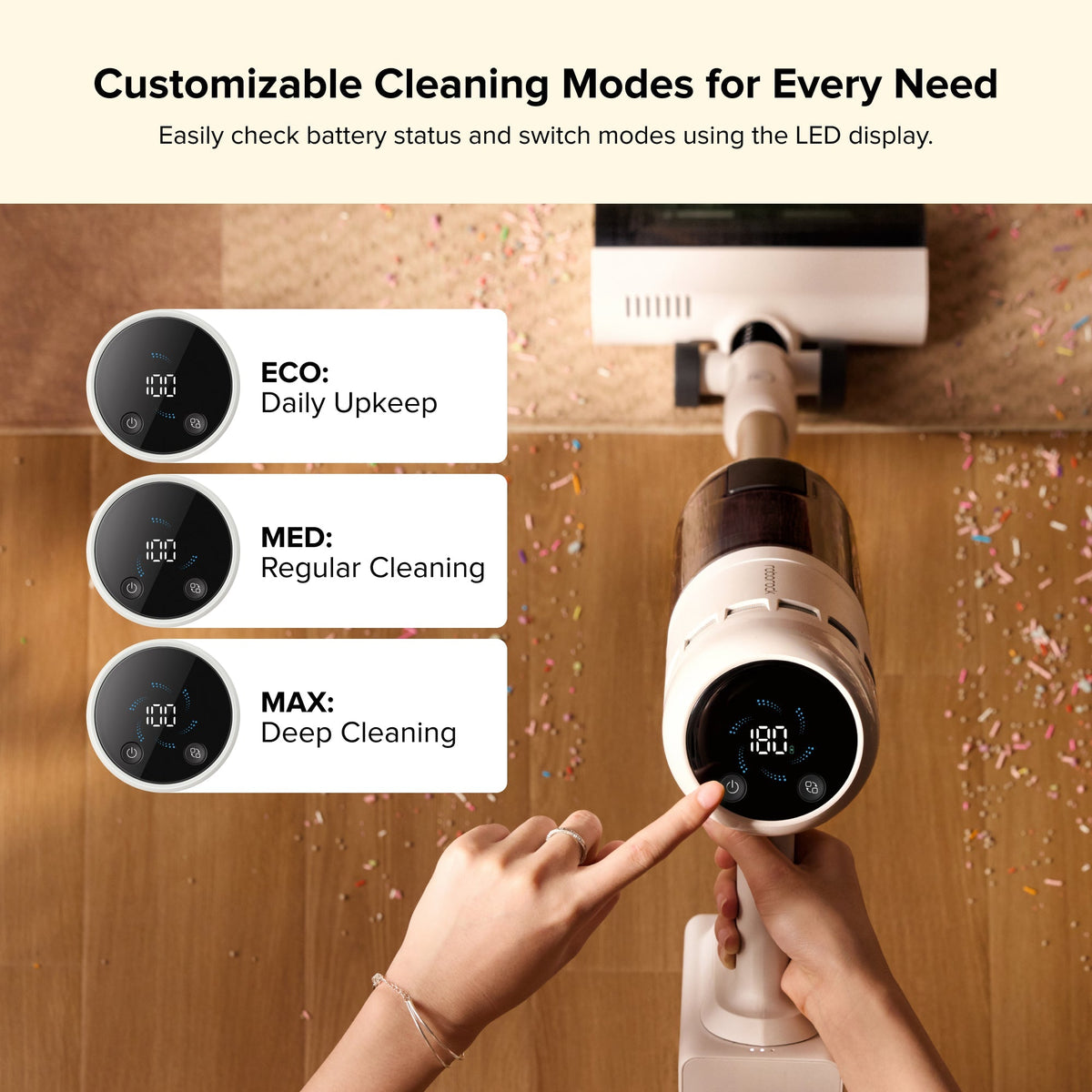 12th Anniversary Roborock H60 Hub Cordless Stick Vacuum Cleaner