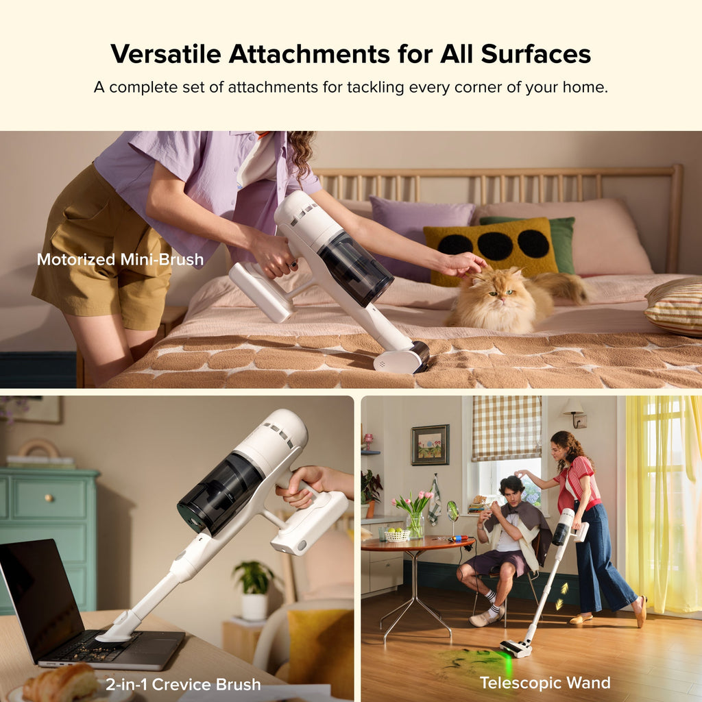 12th Anniversary Roborock H60 Hub Cordless Stick Vacuum Cleaner