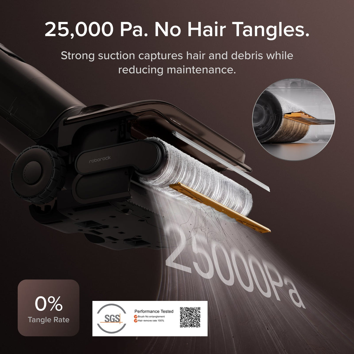 Roborock F25 Pro Turbo Wet Dry Vacuum with HyperScrub One-Tap Deep Cleaning