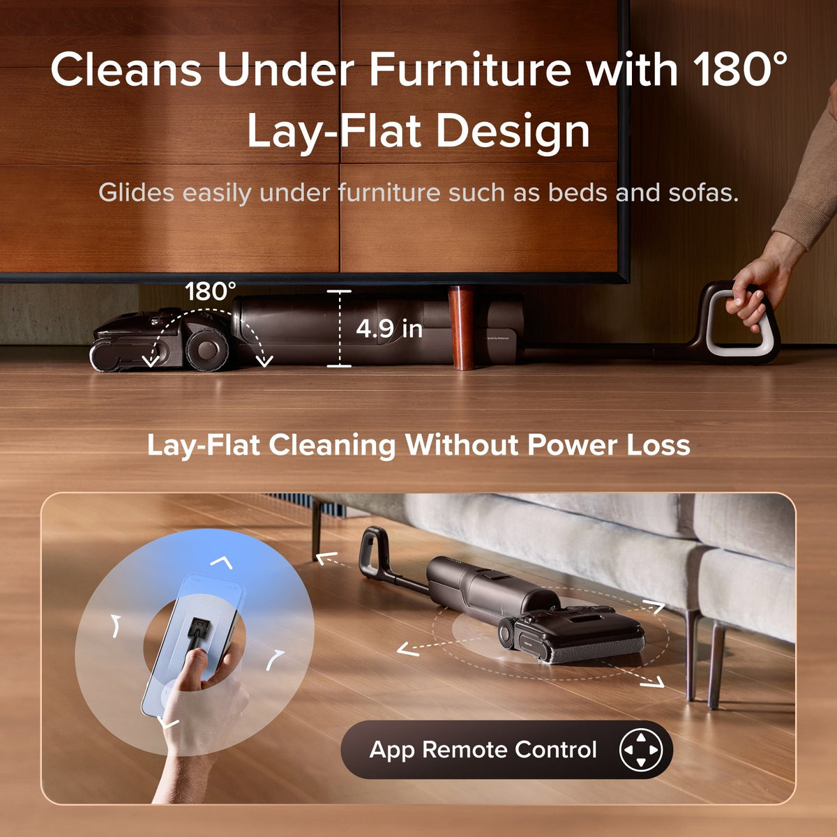 Roborock F25 Pro Turbo Wet Dry Vacuum with HyperScrub One-Tap Deep Cleaning