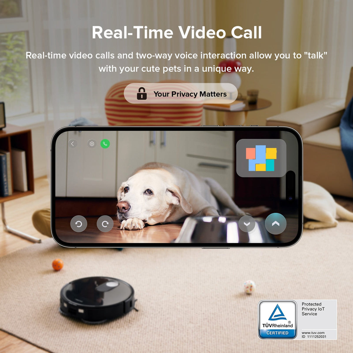 【Certified Refurbished 90% New】Roborock Qrevo Slim Robot Vacuum with Multifunctional Self-Cleaning Dock 3.0 (Upgraded from Qrevo Master)