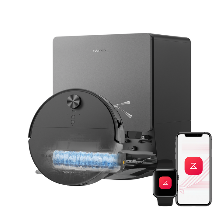 Roborock Saros 20 Flow - SpiraFlow™ 2.0 Pressurized Self-Cleaning System A2