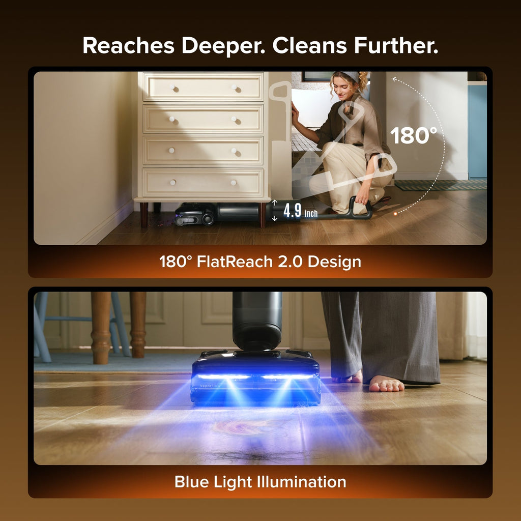 Roborock F25 Steam Wet & Dry Vacuum with Steam and High Temperature Self Cleaning