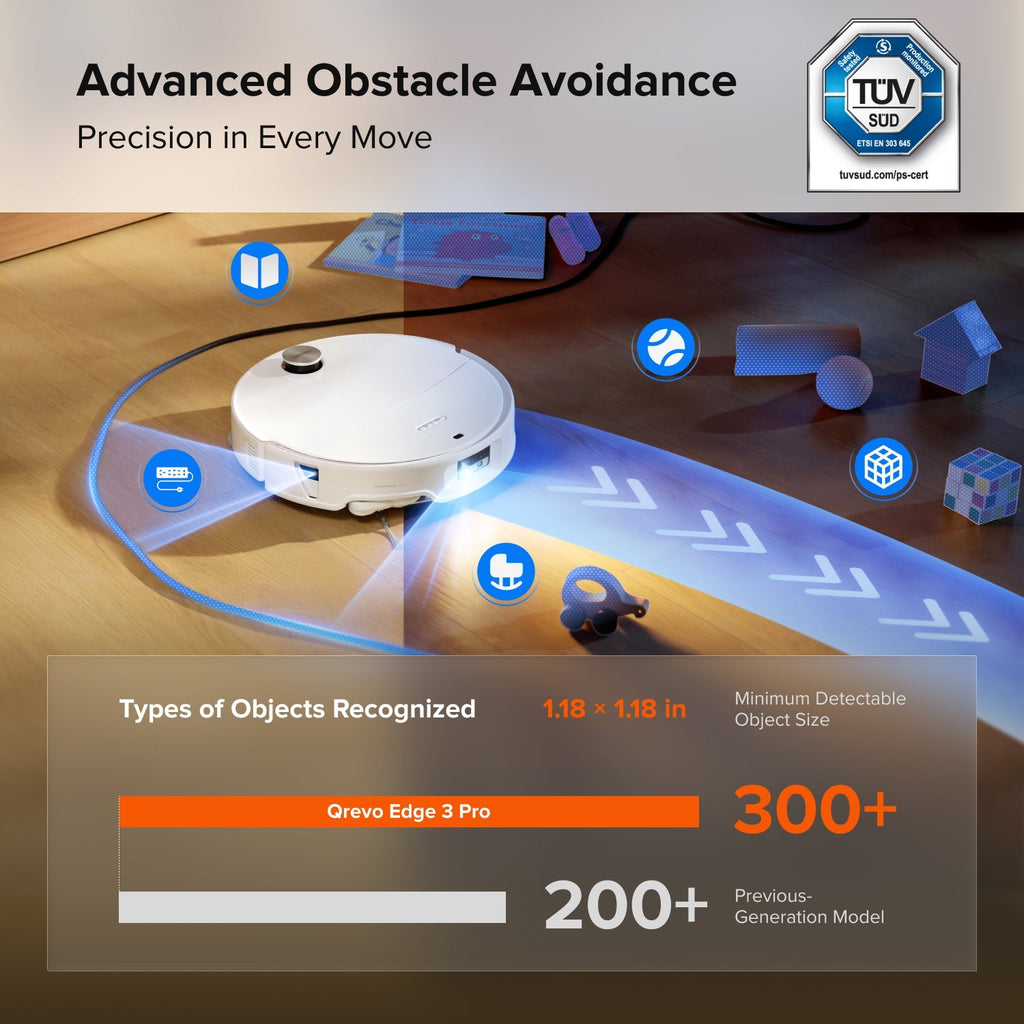 Roborock Qrevo Edge 3 Pro Robot Vacuum