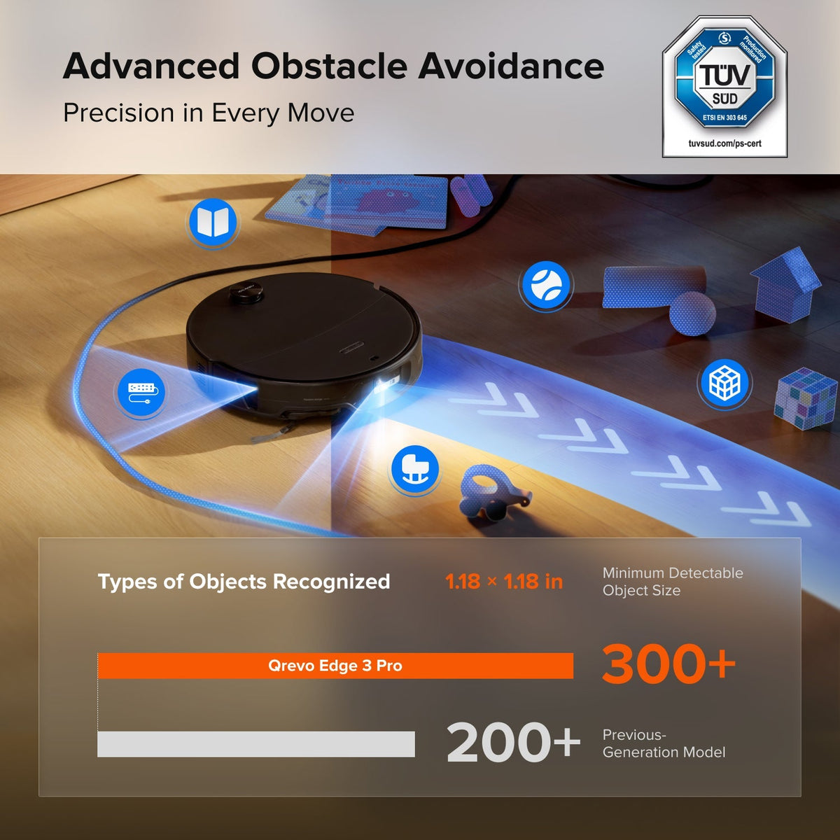Roborock Qrevo Edge 3 Pro Robot Vacuum