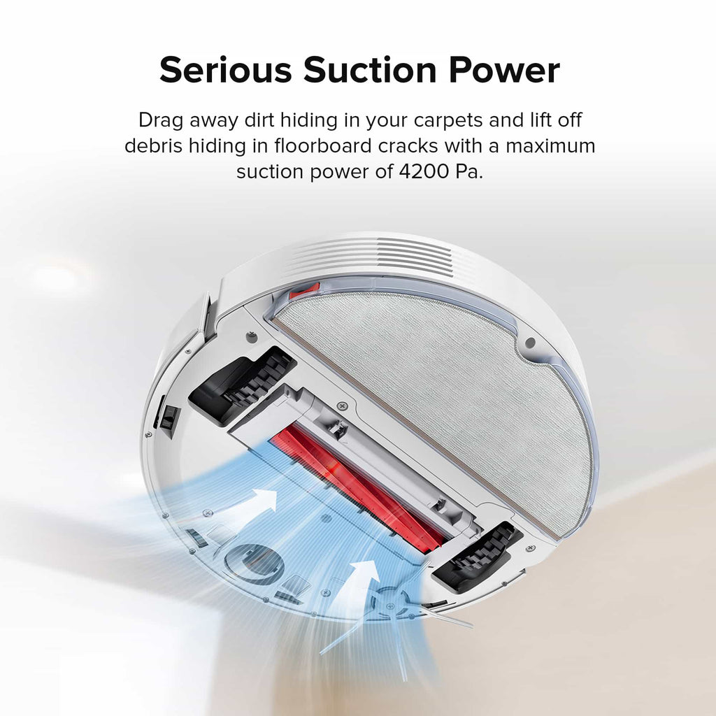Roborock Q7 Max+ Robot Vacuum with Auto-Empty Dock Pure